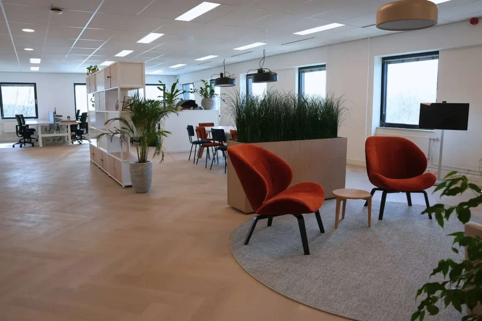 Door Perla ingericht kantoor van AUO Displays in Amsterdam