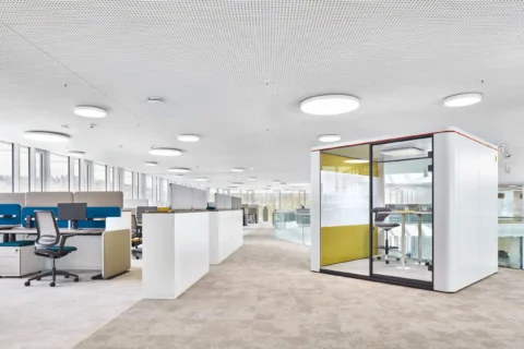 Sedus Se Cube concentratie unit met bartafel