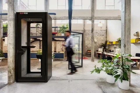 Een belcel voor op kantoor