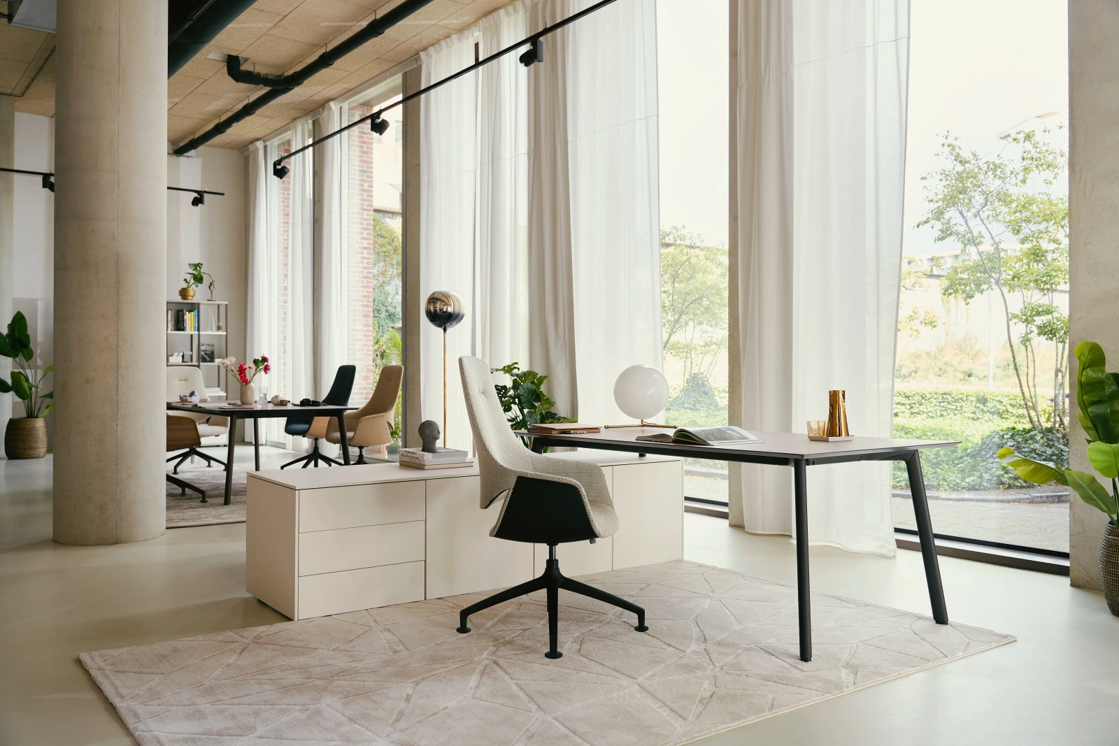 Moderne kantoor styling
