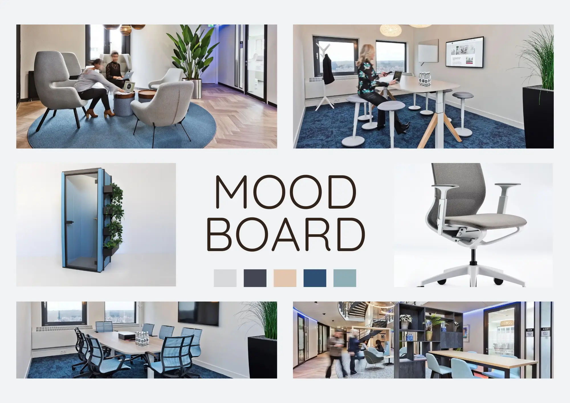 Wat is een moodboard en hoe maak je er een? - Perla Kantoorinrichting