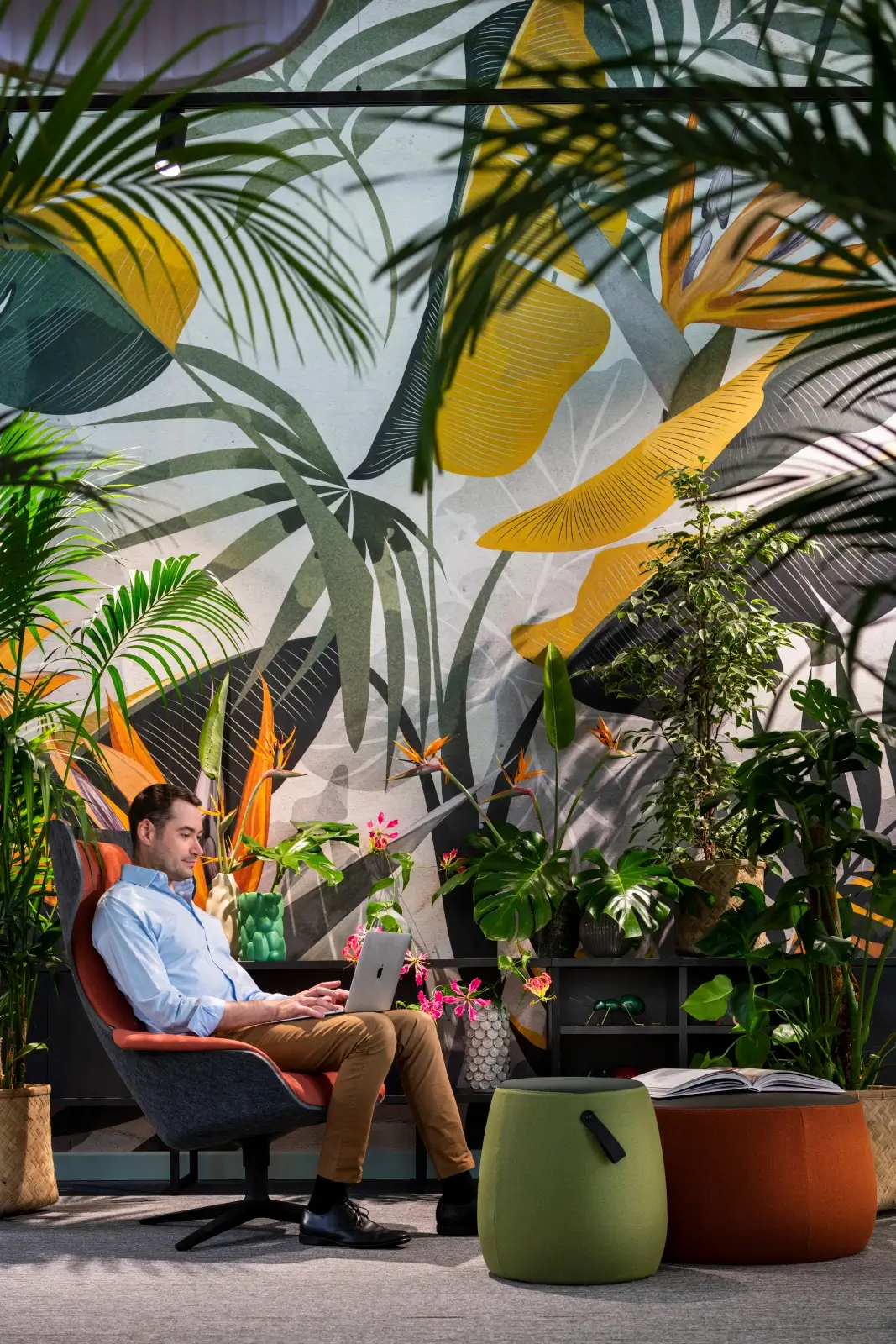 Biophilic design: natuur op kantoor als kracht - Perla Kantoorinrichting